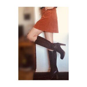 Leather boots for smaller calfs,  new